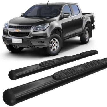 Imagem de Estribo S10 2012 a 2020 Oval Oblongo Preto C D - HOZZ