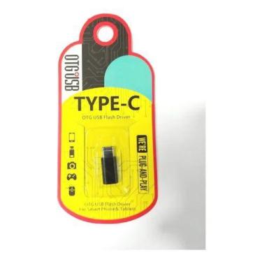 Imagem de Adaptador Otg Micro Usb Para Usb Tipo-c - OTG USB