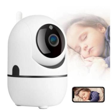 Imagem de Babá Eletrônica Câmera Sem Fio Visão Noturna Infravermelho - kapbom