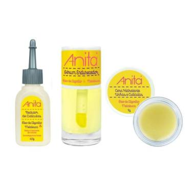 Imagem de Kit Anita Linha Tratamento Óleo de Melaleuca e Algodão 3 un