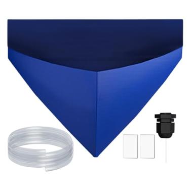 Imagem de UxicRuya Capa de Limpeza de Ar Condicionado, Saco de Proteção de Limpeza, Limpador de Poeira, Kit de Limpeza Dividido, Mini Ferramenta de Limpeza Dividida Domé, com fita de mangueira de 2m