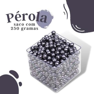 Imagem de Pérola Chumbo 10Mm Pacote Com 250 Gramas - Nybc