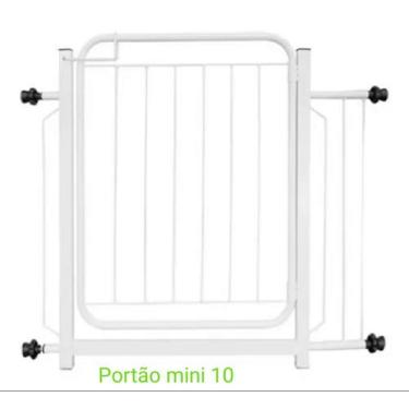 Imagem de Grade De Proteção para Pet Cães Para Portas Portão de 68 a 82cm +Exten