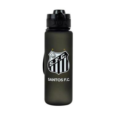 Imagem de Garrafa De Plástico Fosco 600ml - Santos - Mileno