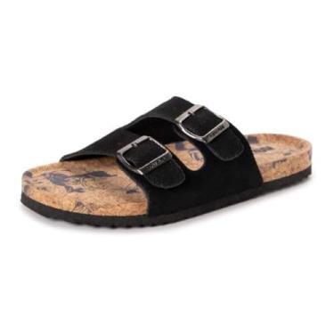 Imagem de MUK LUKS Sandália feminina Tessa Terra Turf, Preto, 41