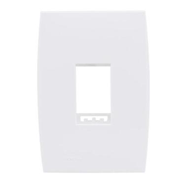 Imagem de Placa 2X4 Para 1 Módulo Horizontal C/ Suporte Ilus 5TG9 9023 - Siemens