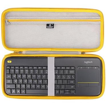 Imagem de Tourmate Capa rígida de armazenamento para teclado Logitech K400 Plus Wireless Touch TV (apenas caixa)
