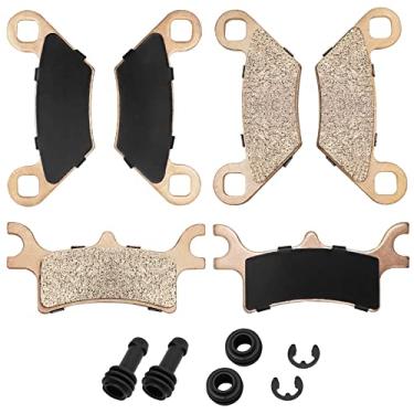 Imagem de Pastilhas de freio sinterizadas dianteiras traseiras para Polaris Sportsman 700 600 450 500 400 Scrambler 500 Magnum 325 330 500 Trail Blazer 250 330 Trail Boss 330 Xpedition 325 425