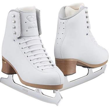 Imagem de Jackson Ultima Fusion Elle com lâmina Mirage FS2130 / Patins de gelo femininos - Largura: Médio - M/R, Tamanho: Adulto 7,5
