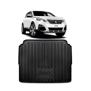 Imagem de Tapete Bandeja Protetor De Porta Mala Peugeot 3008 Ano 2020 - Tapecars