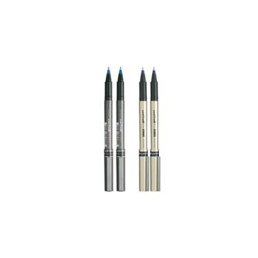 Imagem de KIT 4 Canetas Rollerball 2 Micro/Fine DELUXE - Azul - Uni-Ball