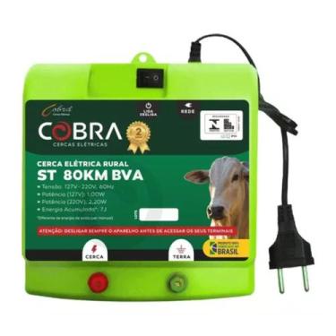 Imagem de Eletrificador Cerca Elétrica Rural 80km Super Turbo Bivolt - Cobra
