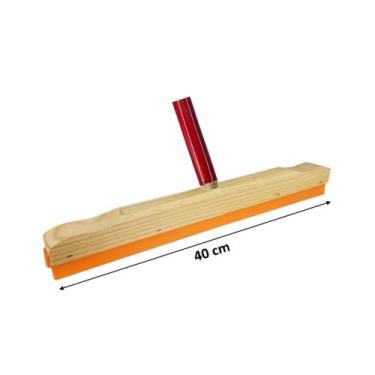 Imagem de Rodo madeira 40cm com cabo - POLARES