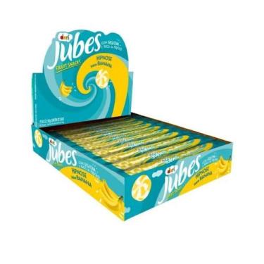 Imagem de Jubes Fruit Snacks Hipnose Banana c/20 unidades - Dori (16406)