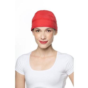 Imagem de Bandana Chef de Cozinha - VERMELHA - Unisex - Utensilios do Chef