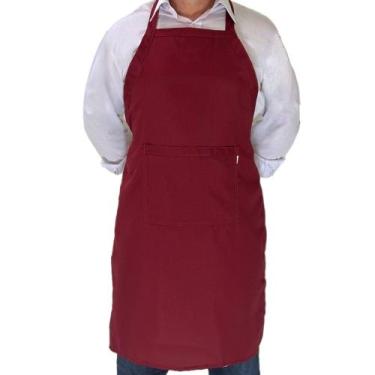 Imagem de KIT 10 pçs Avental Com Bolso Oxford Poli Cores - Armarinho Neves, Bord
