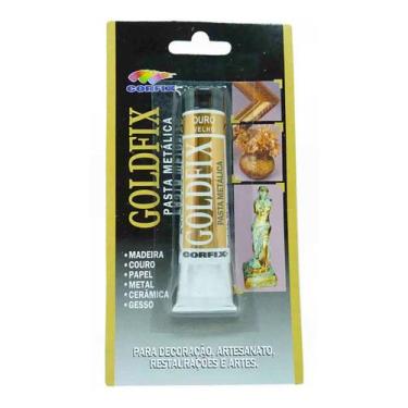 Imagem de Pasta Metalica Goldfix 20ml 246 Ouro Vellho Corfix