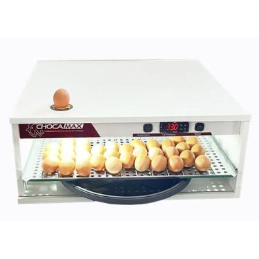 Imagem de Chocadeira Ovoscópio 100% Automática 120 Ovos Galinha, 220V - Chocamax