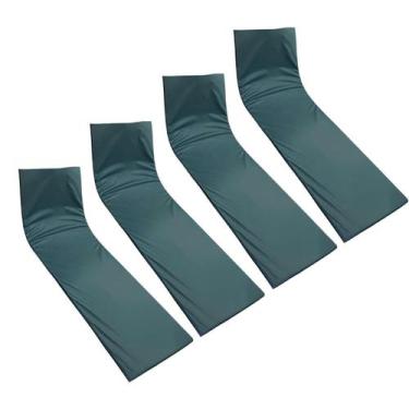 Imagem de Colchonete Almofada Espreguiçadeira De Piscina Liso Verde Militar Musg