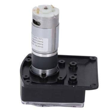 Imagem de Bomba Peristáltica de Cabeça Dupla, DC12V, 1500ml/min Com Baixo Ruído e Alta Eficiência, Tubo de Silicone de Grau Alimentício, Motor de Engrenagem DC, Ideal para Máquinas de Lavar