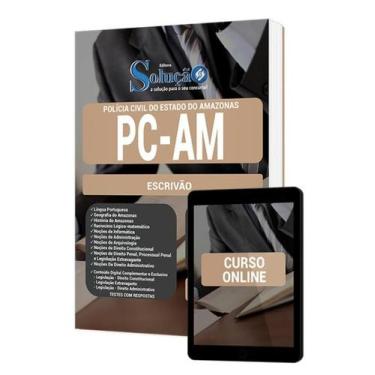 Imagem de Apostila PC-AM - Escrivão - Editora Solução