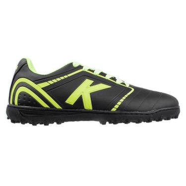 Imagem de Chuteira Kelme Sprint 1.0 Society Profissional Preto e Amarelo-Masculino