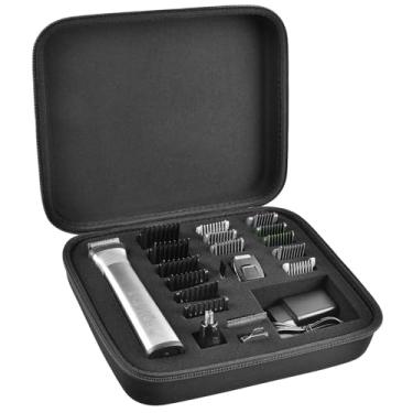 Imagem de Capa compatível com Philips para Norelco Multigroom Series 7000 5000 Kit de cuidados masculinos com aparador MG7750/49 MG7910/49 MG9510/60. Suporte de armazenamento para aparadores de fixação (apenas