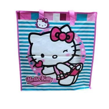 Imagem de Ecobag Sacola Retornável Sanrio Original HELLO KITTY