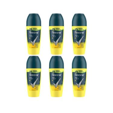 Imagem de Desodorante Roll-On Rexona 50Ml Masculino V8 - Kit C/6Un