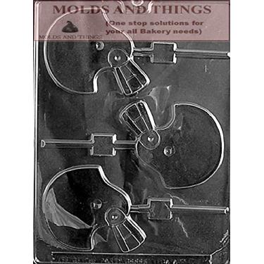 Imagem de Molde de chocolate para futebol americano e capacete com © Instruções de moldagem