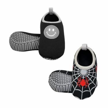 Imagem de Kit Sapatilha Infantil Antiderrapante Magicc Kids S099 S107, 25/26