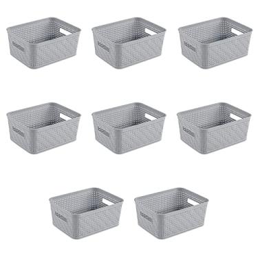 Imagem de Sterilite Cesto de cimento pequeno, cinza