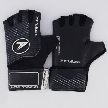 Imagem de Luva Poker Training Neo Futsal Preta e Branca, 07