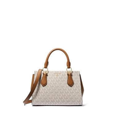 Imagem de Michael Kors Bolsa transversal pequena Marilyn, Baunilha/Bolota, One Size