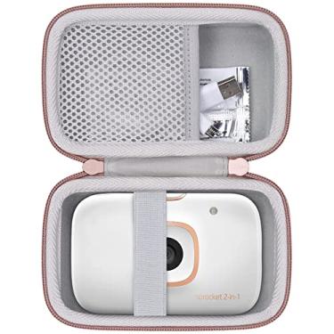 Imagem de co2CREA Substituição De Capa Rígida Para Impressora Fotográfica Portátil Hp Sprocket 2 Em 1 E Câmera Instantânea