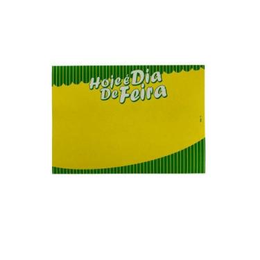 Imagem de Cartaz de Oferta Hortifruti Horizontal 15x21cm Papel Duplex 100 unidad