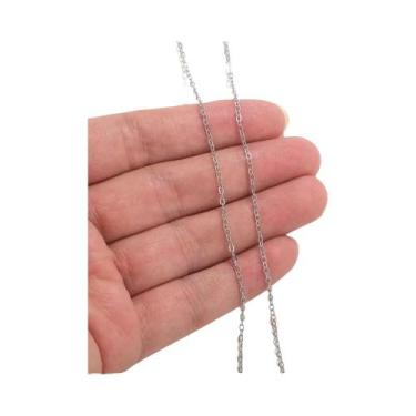 Imagem de Corrente Frisada De Aço Inoxidável De 2 Metros Para Colar DIY Pulseira