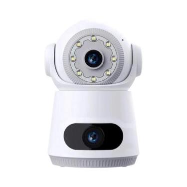 Imagem de Webcam Interna Inteligente De Lente Dupla 4K 8MP Cartão SIM 4G Visão N