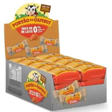 Imagem de Doce Leite Tradicional Zero Açúcar display 40uni de 23g - Portão de Ca