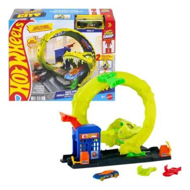 Imagem de Pista Hot Wheels Ataque Da Cobra City Mattel Jbm63