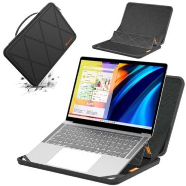 Imagem de Smatree Capa protetora rígida de EVA de 15,6 polegadas com suporte compatível com ASUS Vivobook 15/Pro 15, para ExpertBook P1 P1503, para Vivobook S15 S532/S15 OLED K5504/Go 15 OLED E1504F (MS79)