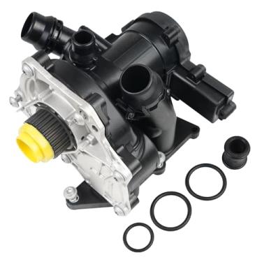 Imagem de Htostar Racing 06L121111 Conjunto De Carcaça Do Termostato Da Bomba D'Água Motor Compatível Com Volkswagen Vw Golf Beetle Passat Audi A3 A4 A5 S3 Tt 1.8 2.0 Ea888 Gen3
