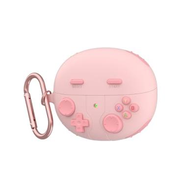 Imagem de SKPY Linda capa compatível com Huawei FreeClip com chaveiro, silicone macio, desenho animado 3D, console de jogos, capa protetora à prova de choque para FreeClip para mulheres e homens