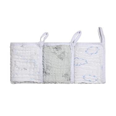 Imagem de PAPI DESDE 1974 Paninho De Boca Soft Bamboo Mami C/Prendedor De Chupeta Para Bebê 25Cm X 25Cm Contém 03 Unidades