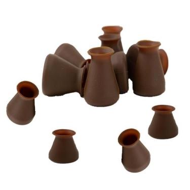 Imagem de 8 Pçs Pé Palito Proteção Em Silicone Para Moveis 15Mm A 23Mm - Geoprot