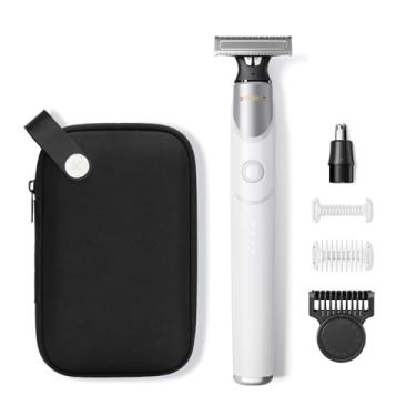 Imagem de Roleader Aparador E Barbeador Elétrico Magnético Xpert T, Íntimo Para Biquíni, Com Estojo De Viagem, Conjunto Pentes Ajustáveis, 2 Kits Corporais, Cabeça Aparadora Pelos Do Nariz, Cuidados Pessoais