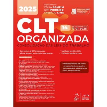 Imagem de Livro - CLT Organizada-consolidação das Leis de Trabalho - 14ª Edição 