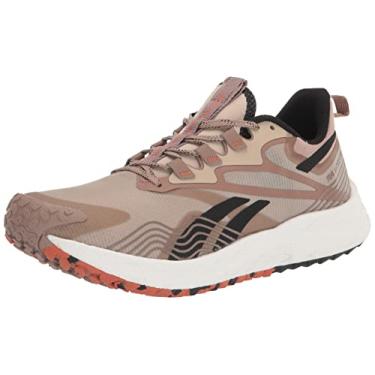 Imagem de Reebok Tênis de corrida masculino Floatride Energy 4.0 Adventure, Bege moderno/castanho-acinzentado/preto central, 39