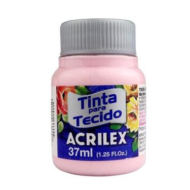Imagem de Tinta para Tecido Acrilex 37ml Rosa Bebê tie dye Artes