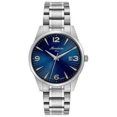 Imagem de Relógio MONDAINE 70 ANOS automático safira azul 32851G0MVNA2